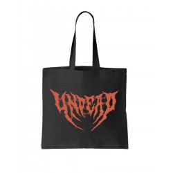 Black Tote Bag (Red Logo)